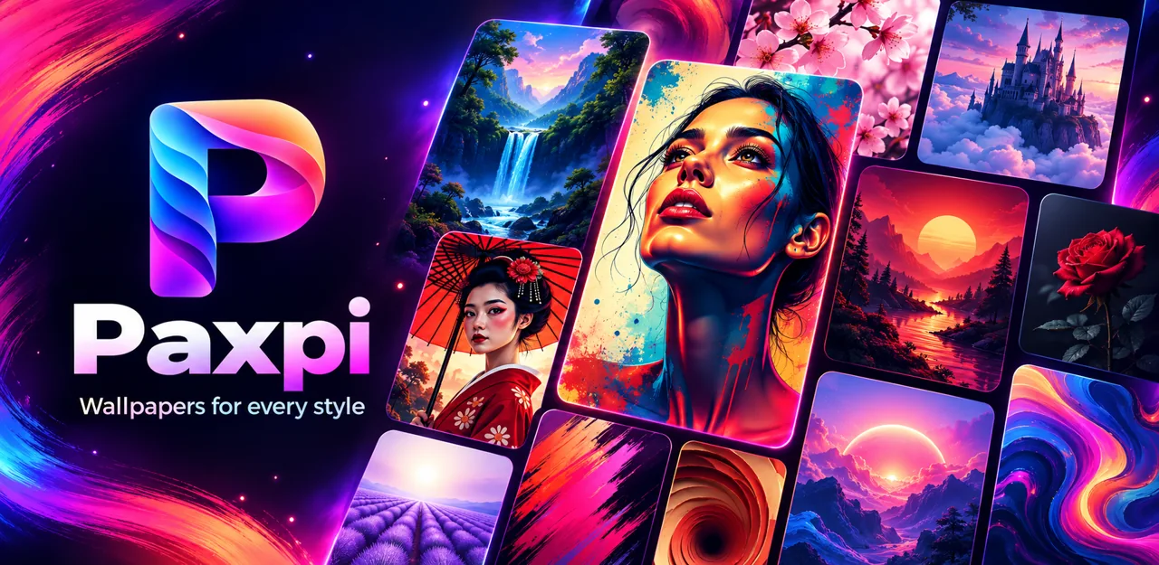 Colorful landscapes, portraits and abstract artwork from Paxpi